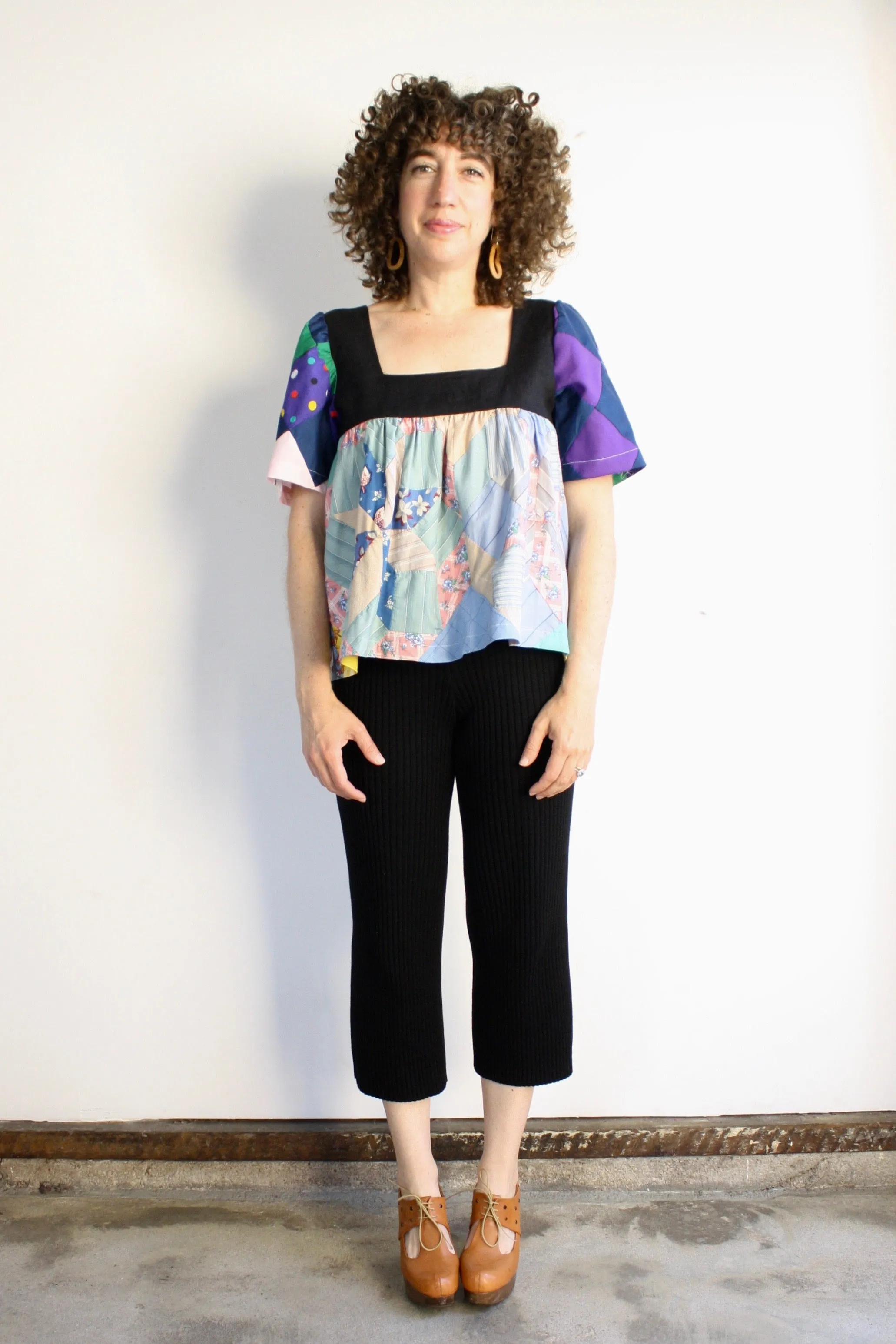 Square Neck Shirt - OOAK Small