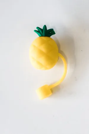 Straw Topper - Pineapple