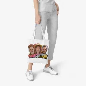 TaylorMade 2.0 - Heavy Duty/Strong Natural Canvas Tote Bags
