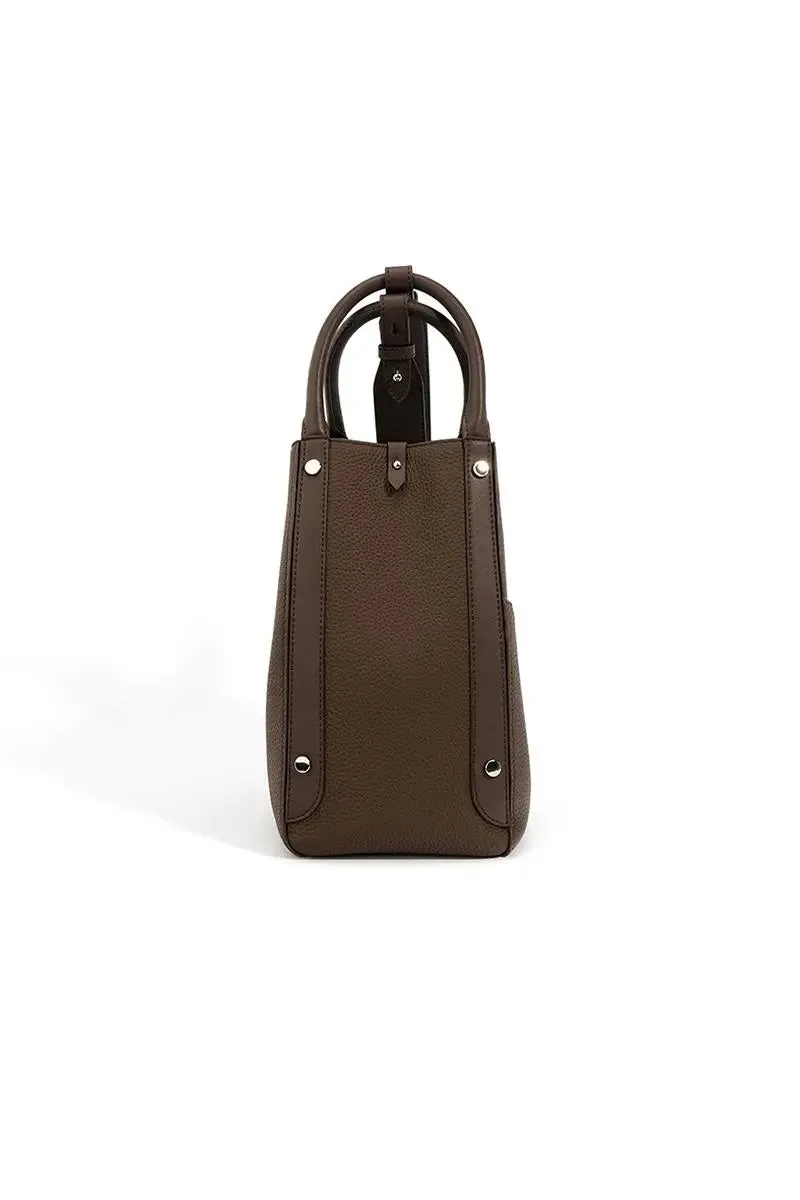 Togo Leather Medium Top-handle Crossbody Bag