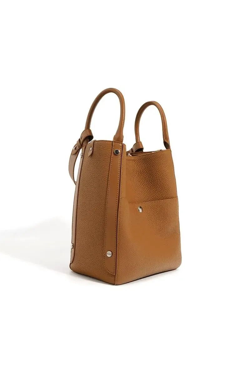 Togo Leather Medium Top-handle Crossbody Bag