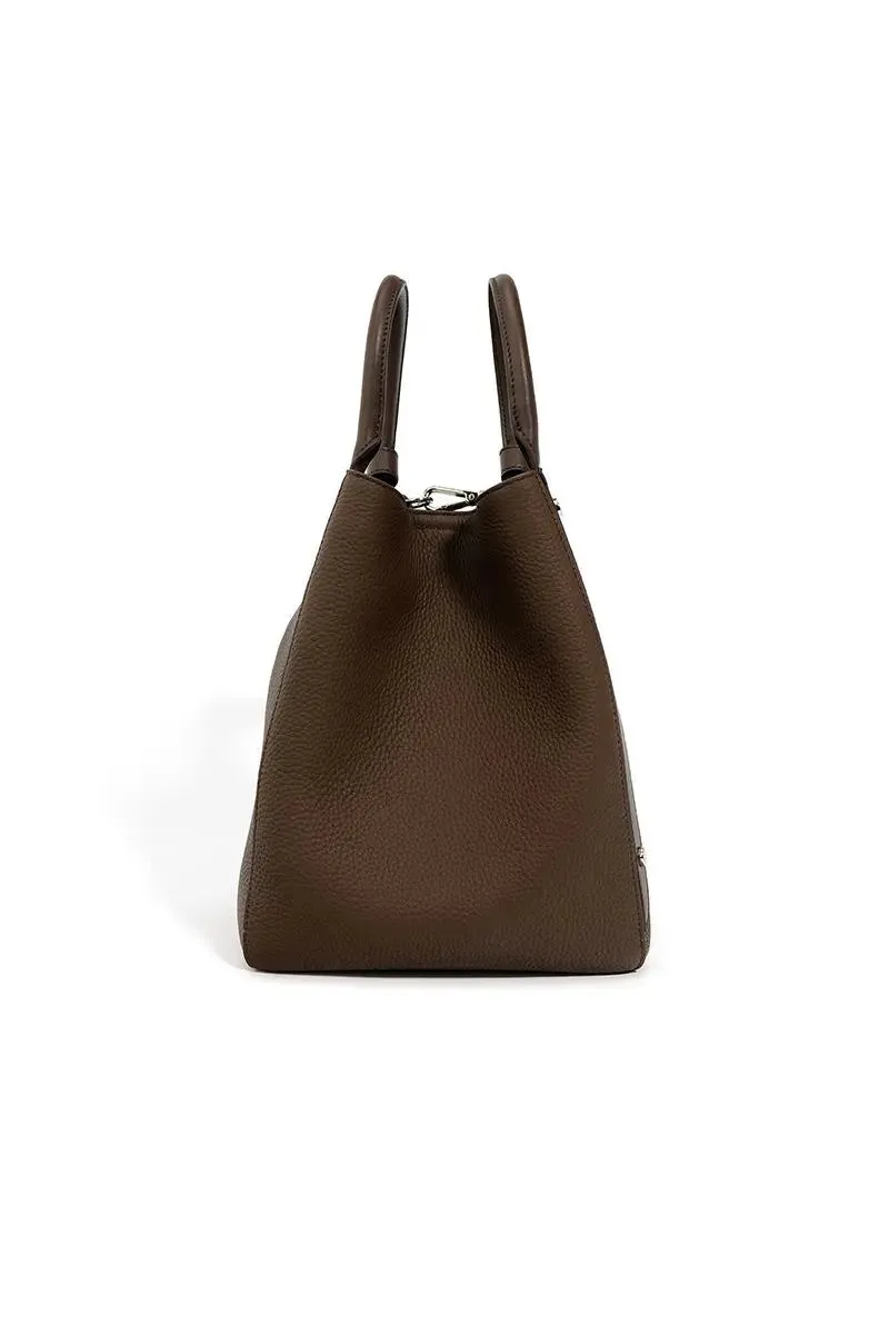 Togo Leather Medium Top-handle Crossbody Bag