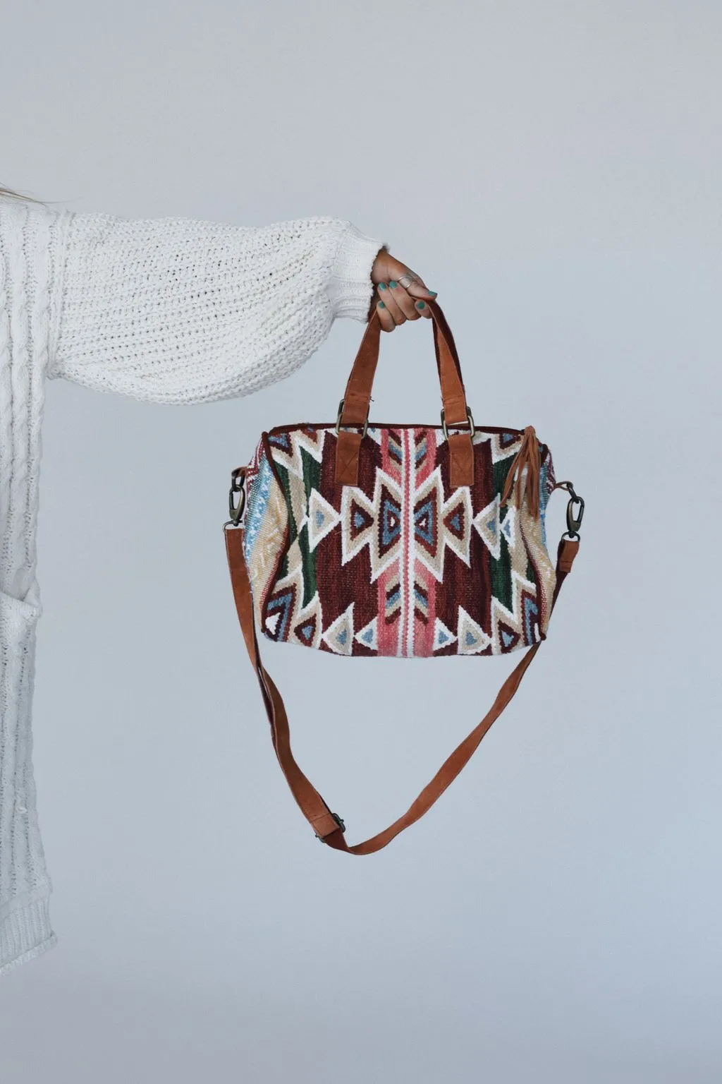Wanderlust Handwoven Bag - Multi