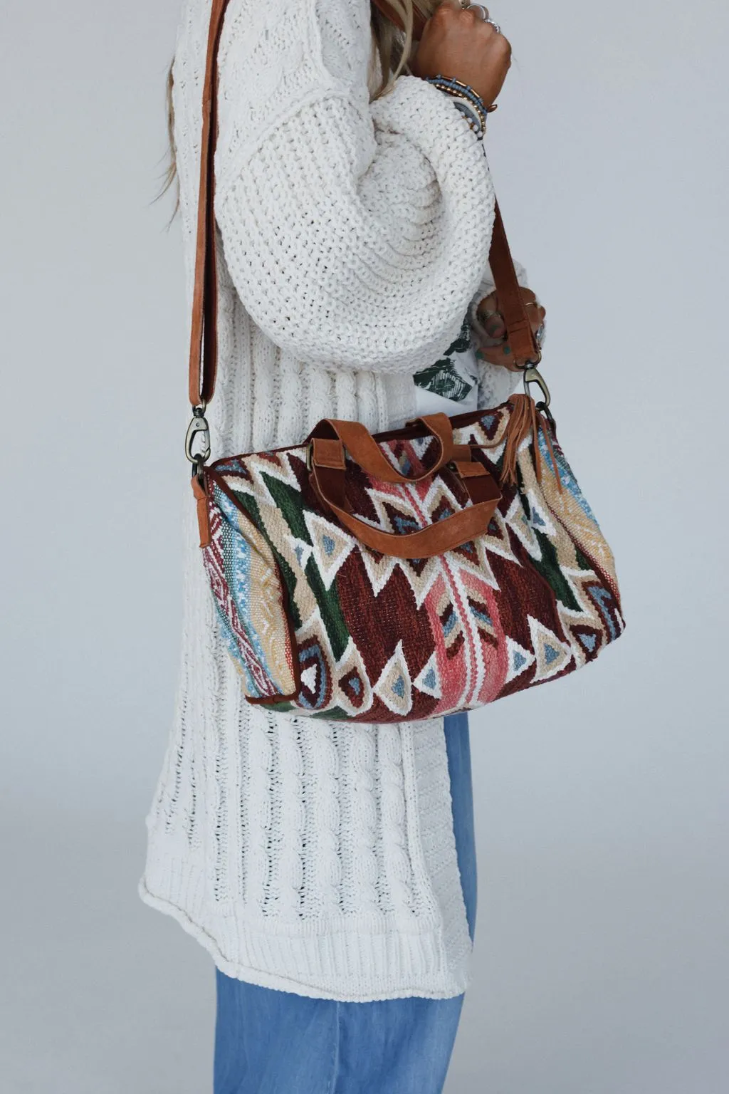 Wanderlust Handwoven Bag - Multi