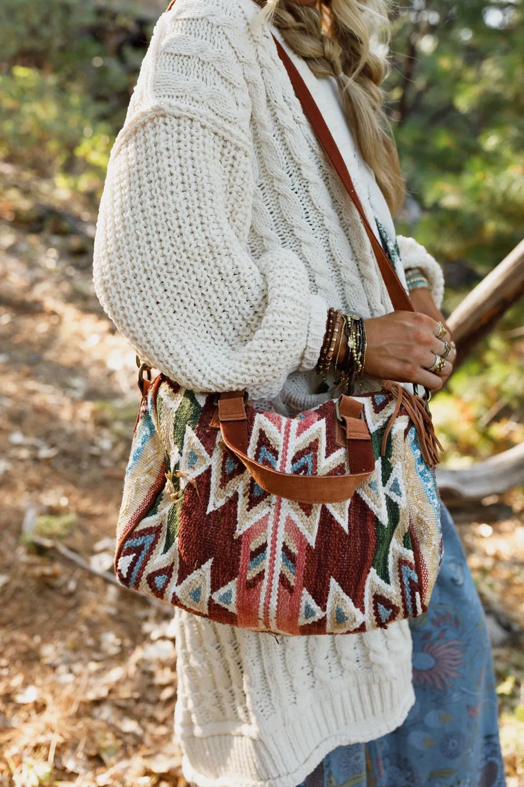 Wanderlust Handwoven Bag - Multi