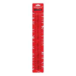 Warwick Ruler Clear 30cm