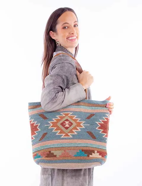 Western Shoulder Tote: Southwestern Design
