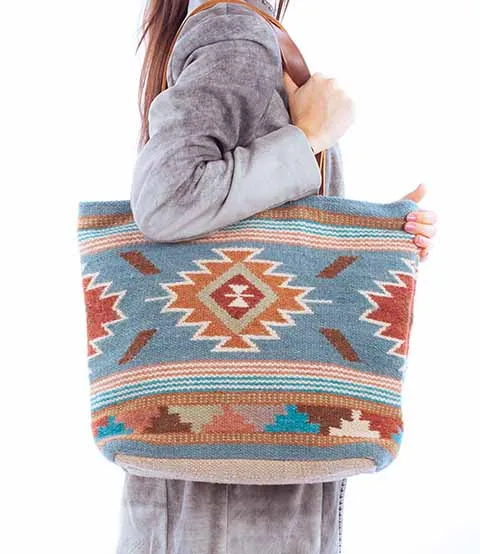 Western Shoulder Tote: Southwestern Design